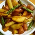 こばたす's cooksnap of when they made 超簡単♪アスパラとポテトのケチャップ炒め.