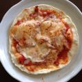あっきー1009's cooksnap of when they made 簡単★発酵なし手軽に薄力粉ピザ.