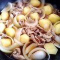 mikidon☆'s cooksnap of when they made じゃがいもと玉ねぎ、豚肉の煮物.