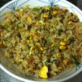 atsuryoku鍋's cooksnap of when they made かにかま納豆チャーハン！.
