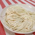 赤い電話's cooksnap of when they made アメリカでも手打ち中華めん.