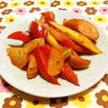 シャンプーハット's cooksnap of when they made 弁当に野菜を♡　簡単ケチャカレー炒め☆.