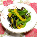 シャンプーハット's cooksnap of when they made 簡単すぎ！ピーマンと塩昆布の和え物.