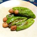 シャンプーハット's cooksnap of when they made ししとうのウインナー詰め.