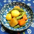 シャンプーハット's cooksnap of when they made こんにゃくとうずら卵のカレー煮.