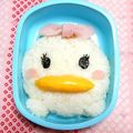 シャンプーハット's cooksnap of when they made ✿キャラ弁＠簡単ツムツムデイジー✿.