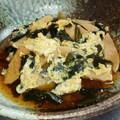 ﾁｲﾁｬﾝﾏﾏ's cooksnap of when they made 筍と若布の卵とじ.