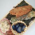 柚っ子kibun's cooksnap of when they made 愛たっぷり(笑)お弁当 のり弁♪.