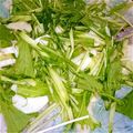 ハチ君's cooksnap of when they made 山芋ときゅうりと水菜の梅サラダ.