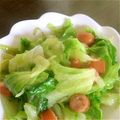 RIA730's cooksnap of when they made あと一品に♪レタスのドレッシング炒め.