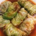 月城娜桜's cooksnap of when they made 冷凍ハンバーグで！簡単ロールキャベツ♪.