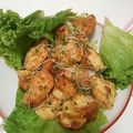 ゆきみなかん's cooksnap of when they made しっとり鶏胸肉の黒ゴマチーズピカタ☆.