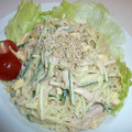 monemaruku's cooksnap of when they made 春雨のマヨしょうゆサラダ☆.