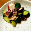 のあめろ♪'s cooksnap of when they made 簡単☆箸がノンストップ☆たこきゅうり.