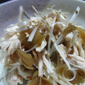 コッコおこ's cooksnap of when they made ねぎとささ身のザーサイ中華和え.