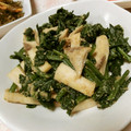 快くん's cooksnap of when they made ☆生姜で☆ほうれん草とｷﾉｺのごま和え.