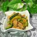 mielle's cooksnap of when they made ゴーヤと豚肉の味噌炒め。.