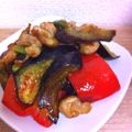 akideli's cooksnap of when they made ピリ辛豚肉ナスピーマン、インゲンもね☆.