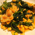 忍者1000's cooksnap of when they made ご飯がススム鶏肉とほうれん草の炒め物.
