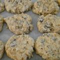 幸せうさぎ's cooksnap of when they made 超満足★チョコ・ナッツ・バナナクッキー.