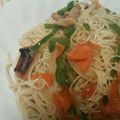 しょうがチューブ's cooksnap of when they made にんにく醤油入り☆海鮮素麺チャンプルー.