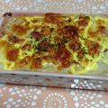 punipuni73's cooksnap of when they made 新じゃがと新玉ねぎの簡単グラタン.