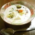 ♪れいこ♪'s cooksnap of when they made ❃菜の花と大根のジンジャーミルクスープ❃.