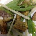 k1213's cooksnap of when they made アボカドとヤングコーンの水菜サラダ.