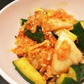 ★なつべえ★'s cooksnap of when they made おつまみに☆キムチきゅうり.