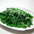 naoming's cooksnap of when they made ほうれん草のチーズがらめ.