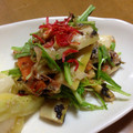 eMe33's cooksnap of when they made 竹の子とふんわり卵の梅マヨサラダ.