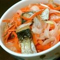 YuKiNa∞'s cooksnap of when they made 簡単＆サッパリ！　アジの南蛮漬け.