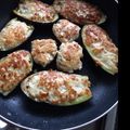 ★みーちゃんママ★'s cooksnap of when they made 米なすの鶏ミンチ詰め.