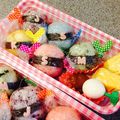 Sherry_kei's cooksnap of when they made いもむしくん*（嵐）キャラ弁.