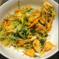 SEIKOREAN's cooksnap of when they made シャキシャキ水菜の極ウマ玉子炒め.