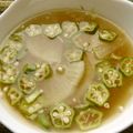 Satoco❋'s cooksnap of when they made オクラと大根のスープ（冷製スープでも）.