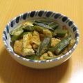 もんしゅしゅ's cooksnap of when they made 油あげとオクラの煮物(きつね味).