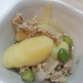 柚っ子kibun's cooksnap of when they made 10分煮物〜新ジャガのそぼろ煮.