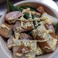 ちょんひぃ's cooksnap of when they made ＊ウィンナーとアスパラの春色トースト＊.