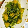 smimitch's cooksnap of when they made 豆苗とアボカドのレモン塩炒め.