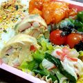 レモンジャ's cooksnap of when they made 塩胡椒で中華風に！？カニカマ入り卵焼き.