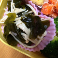 dqi07754's cooksnap of when they made マイルドな☆わかめとえのきの酢の物.