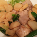 ayumi-:D's cooksnap of when they made 長いもと豚肉のめんつゆにんにく炒め.