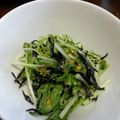 non0622's cooksnap of when they made ＊ヒジキ煮と水菜のサラダ＊.