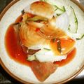 toshiebaba's cooksnap of when they made トマトの冷奴★アジア風.
