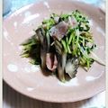 ＴＯＭＯＷＡＴ's cooksnap of when they made 豆苗とベーコン☆ぶなしめじのバター炒め　.
