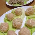 YUISEA's cooksnap of when they made はんぺんしゅうまい☆.