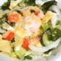 mikaxia's cooksnap of when they made 温泉卵deトロトロ野菜サラダ☆彡.