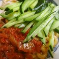 間取ゐさ's cooksnap of when they made 簡単ビビン麺.