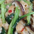 bu¢¢sky♪'s cooksnap of when they made 簡単♪冷凍できる！小松菜と揚げの炒め物.